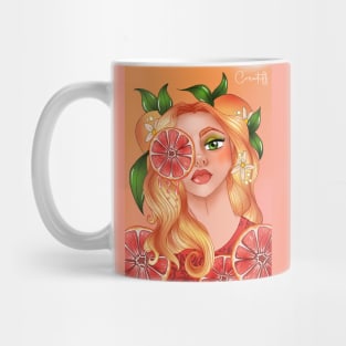 Grapefruit Girl Mug